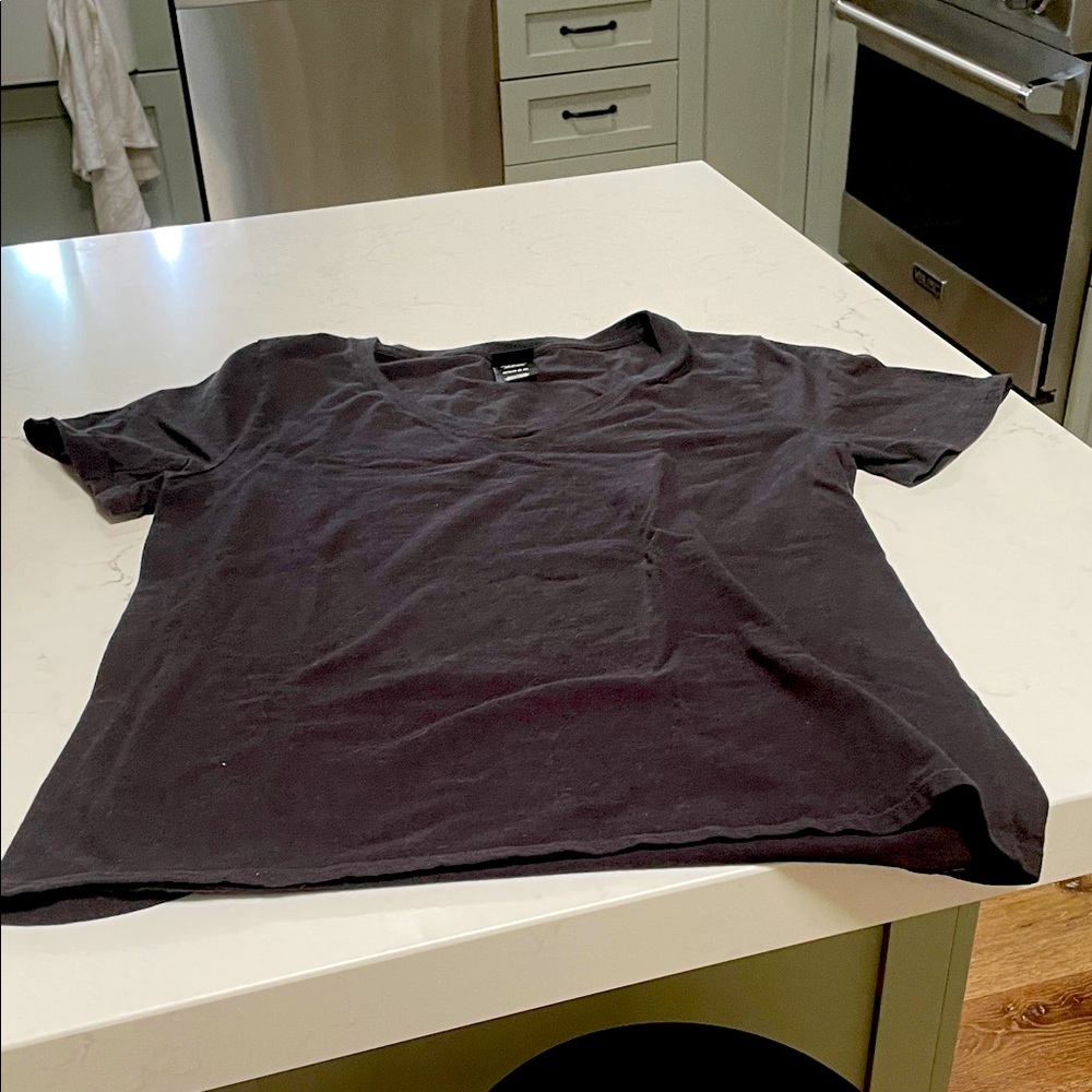Hanes Black Short Sleeve Tee